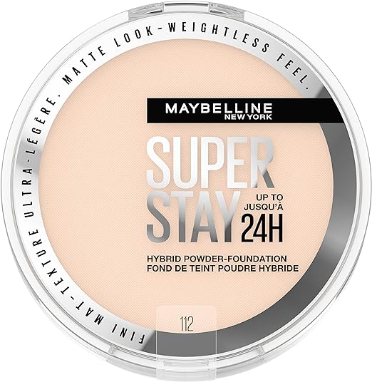 MAYBELLINE SUPER STAYA® UP TO 24HR  HYBRID POWDER-FOUNDATION 6Gb #112