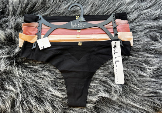 NICOLE MILLER SET DE 5 THONG (TANGAS) Talla M