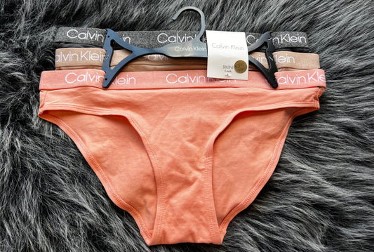 CALVIN KLEIN SET DE 3 PANTY (PANTIES) Talla M