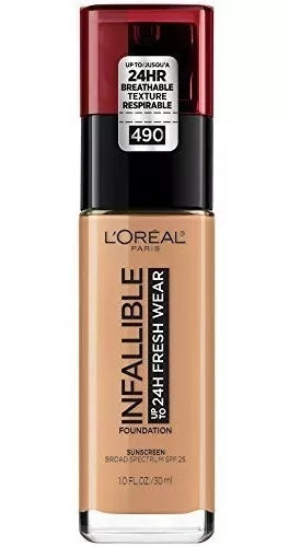 LOREAL INFALLIBLE 24H FRESH WEAR SPF 25 TONO 490 30ml