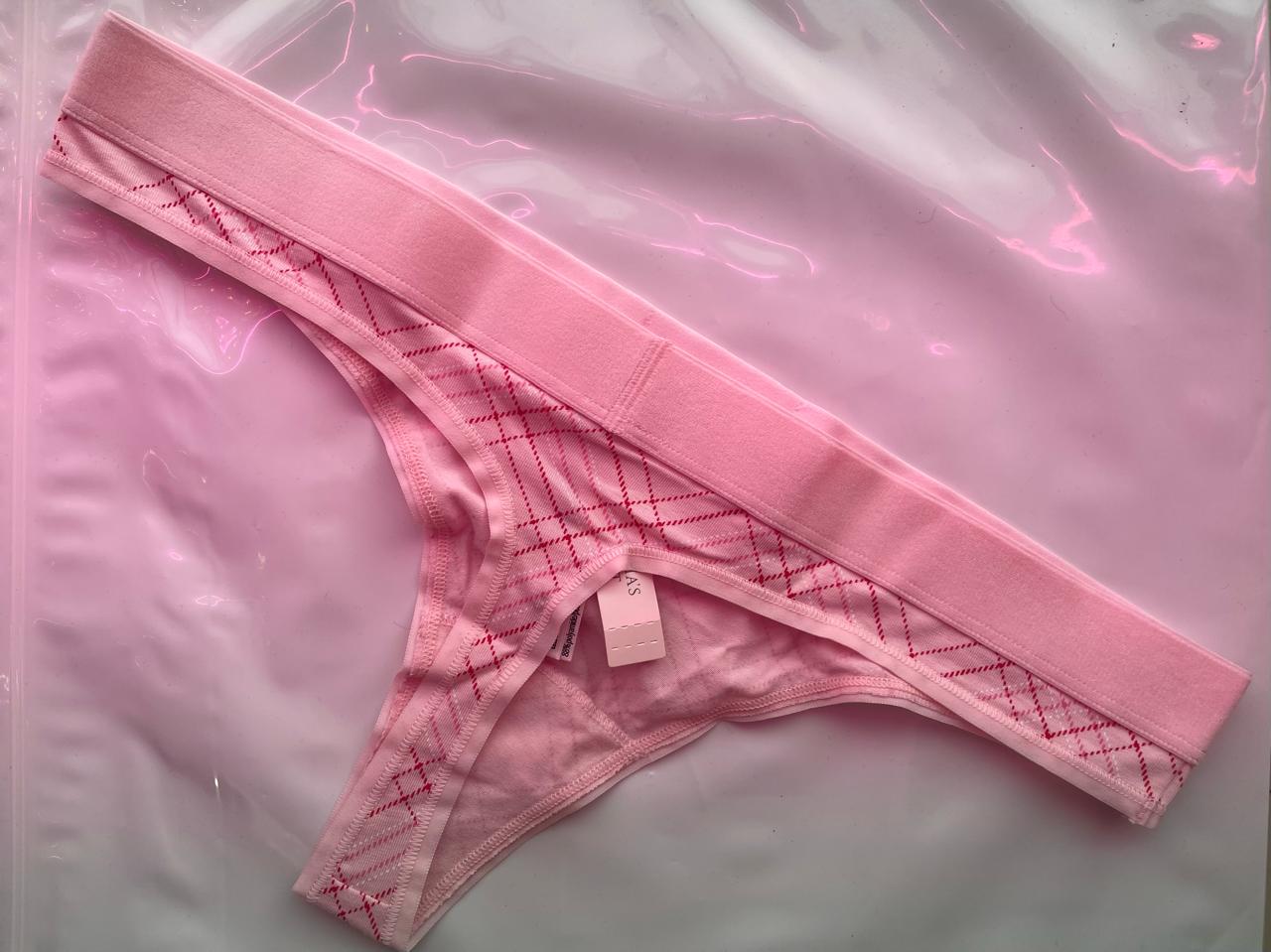 Victoria's Secret Shine Panty Thong Talla M