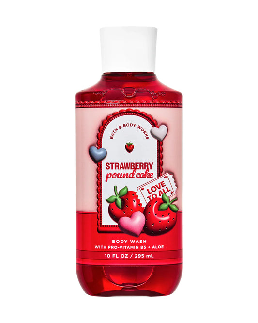Bath & Body Works Strawberry Pound Cake Body Wash 295ml