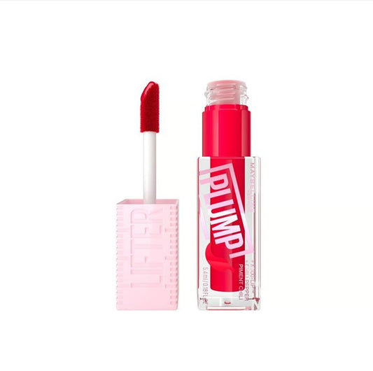 MAYBELLINE LIFTER PLUMPA® LIP PLUMPING GLOSS MAKEUP - 004 RED FLAG