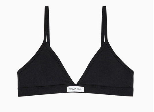 Calvin Klein Bralette sin Varillas Triangular - QP3128X-301 - M (Verde)