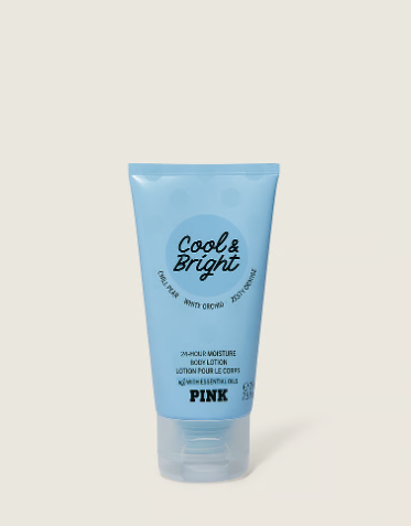 VICTORIAS SECRET COOL & BRIGHT BODY LOTION 2.5 OZ 75 ML - Pink Beauty