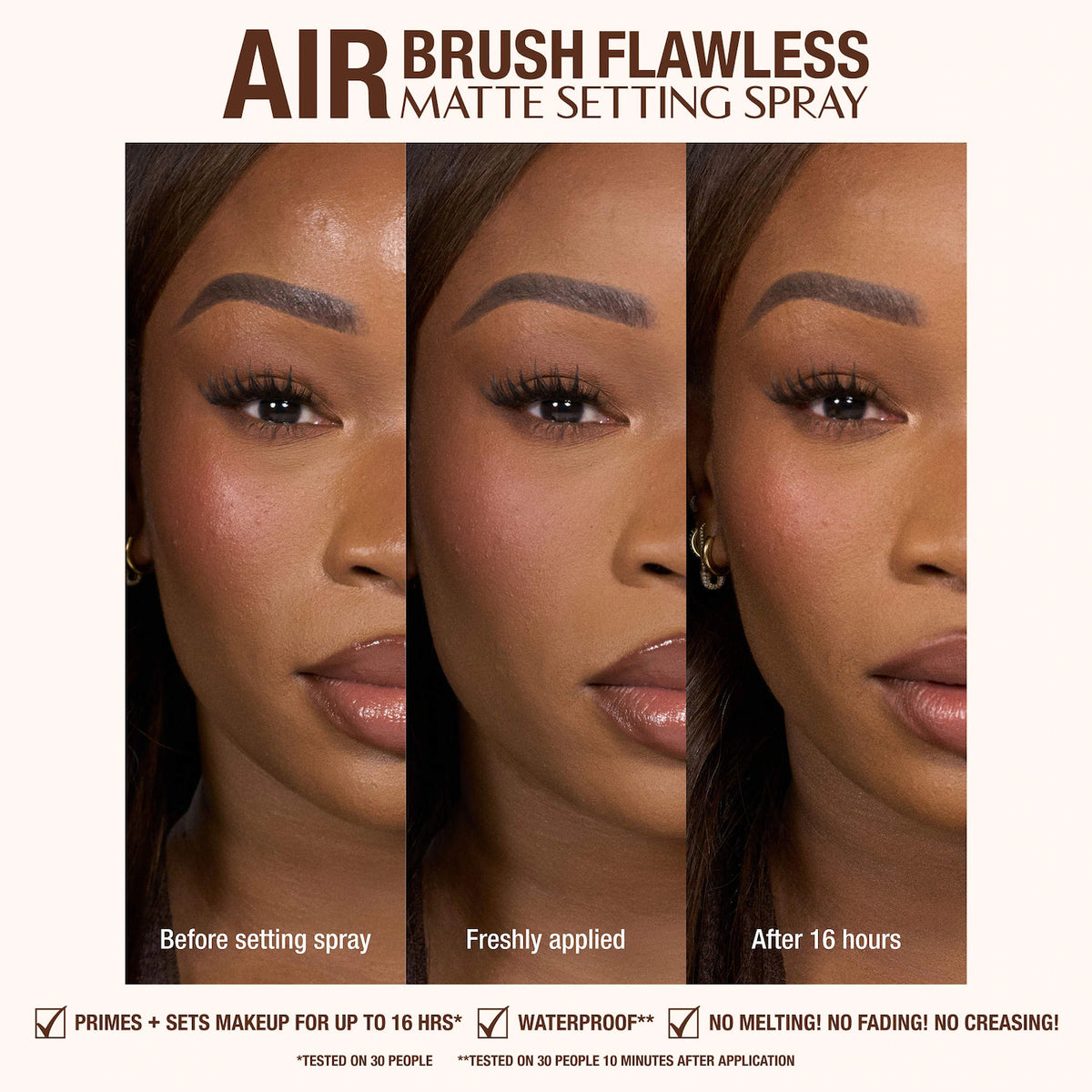 CHARLOTTE TILBURY Airbrush Flawless Matte Blurring & Waterproof Setting Spray 100ml