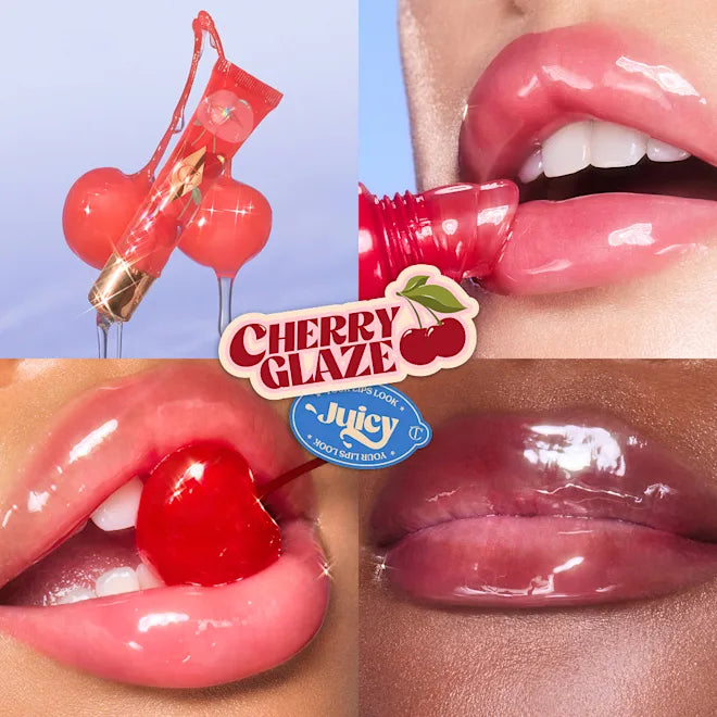 Charlotte Tilbury Unreal Lips Healthy Glow Nectar Oil Tono Juicylicious Cherry Glaze 14 ml
