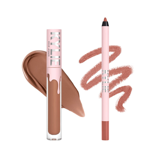 Kylie Jenner Lápiz Labial Líquido Mate De & Perfilador De Labios Dolce K