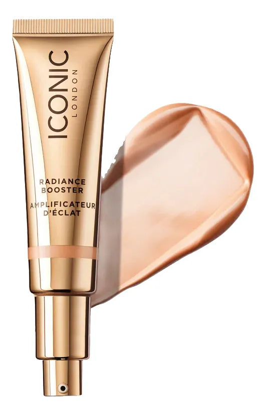 Iconic London Radiance Booster 30ml base hidratante tono Champagne Glow