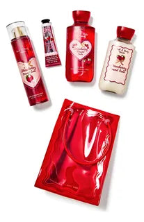 KIT Bath and body works 4 piezas Strawberry pound cake - Pink Beauty