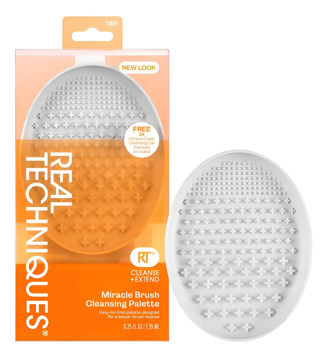 Real Techniques Miracle Brush Cleansing Palette - Pink Beauty