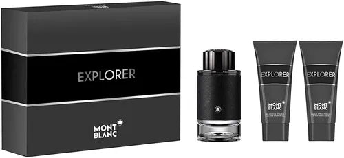 Mont Blanc Explorer Edp 100ml 3 piece Gift Set For Men - Pink Beauty