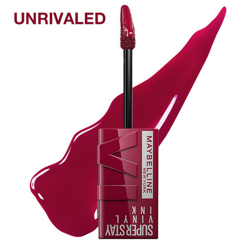 MAYBELLINE SUPERSTAY VINYL INK #30 UNRIVALED - Pink Beauty