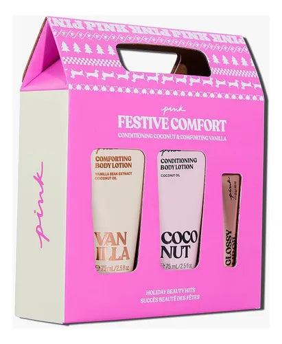 Pink “Festive Comfort” Holiday Beauty Hits