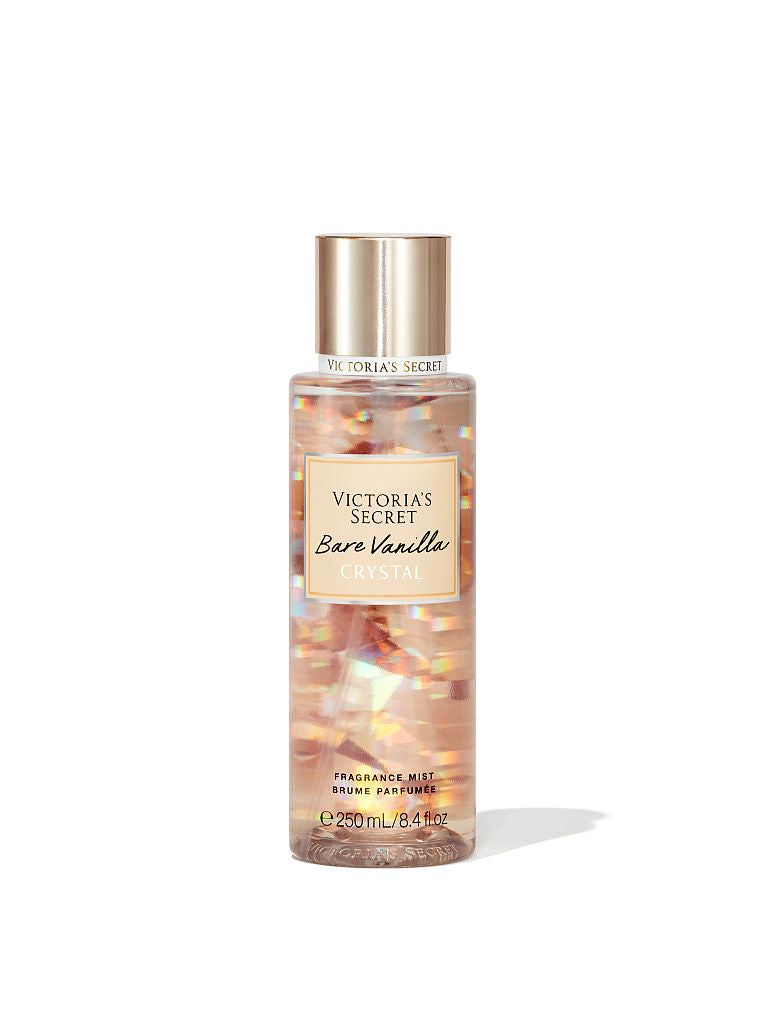 VICTORIA´S SECRET BODY MIST BARE VANILLA CRYSTAL 250ml - Pink Beauty