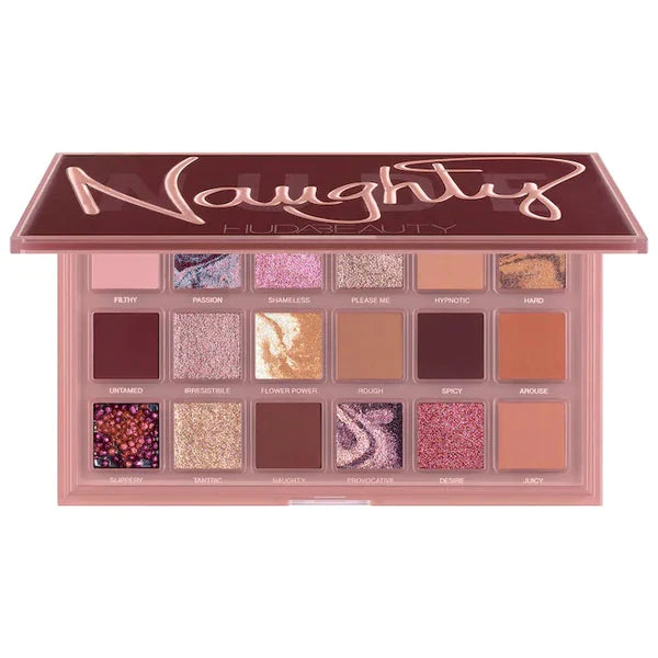 HUDA BEAUTY NAUGHTY NUDE EYESHADOW PALETTE (PALETA DE SOMBRAS DE OJOS) - Pink Beauty