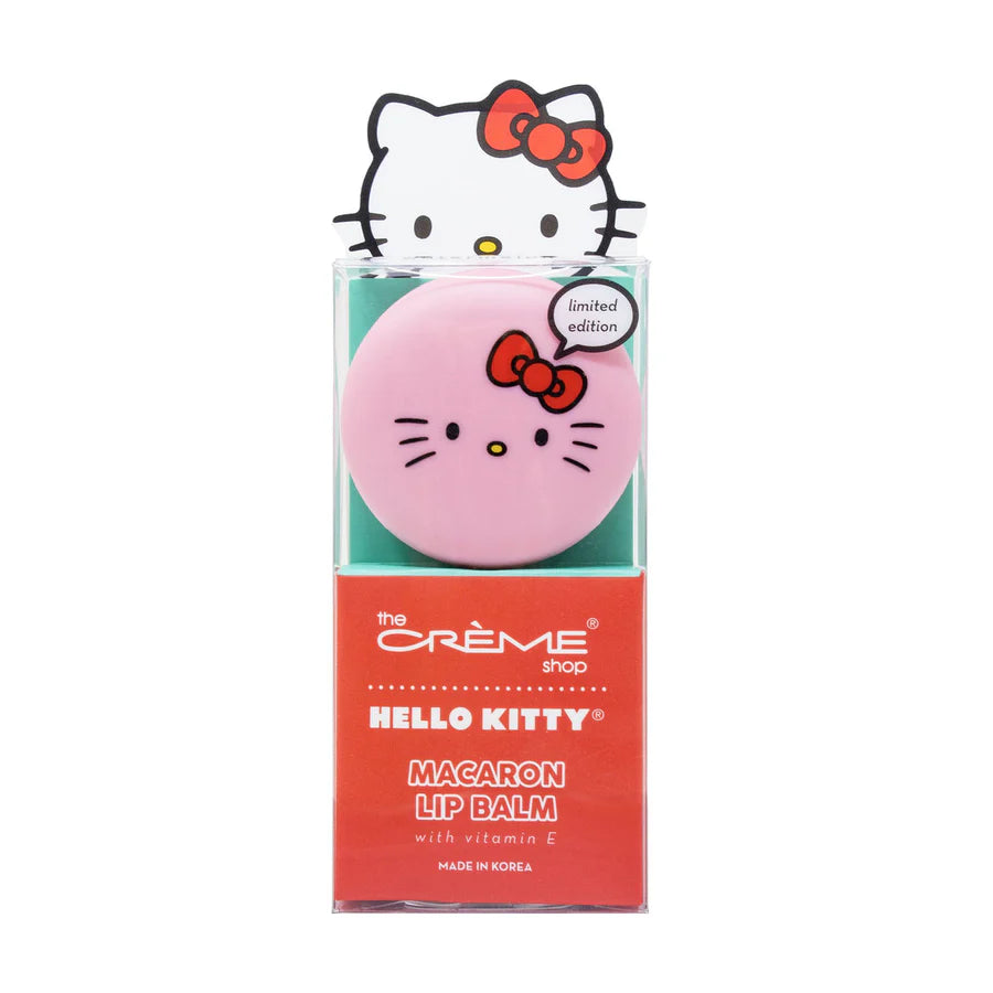 The Creme Shop Hello Kitty Watermelon Macaron Lip Balm - Pink Beauty