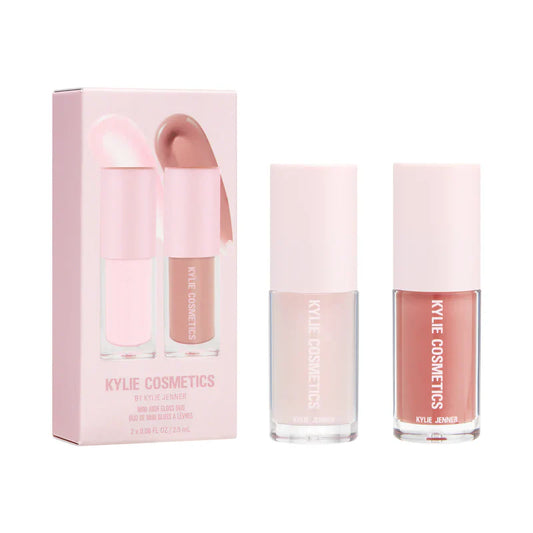 KYLIE COSMETICS MINI HIGH GLOSS DUO "317 KLEAR & 319 DIVA"