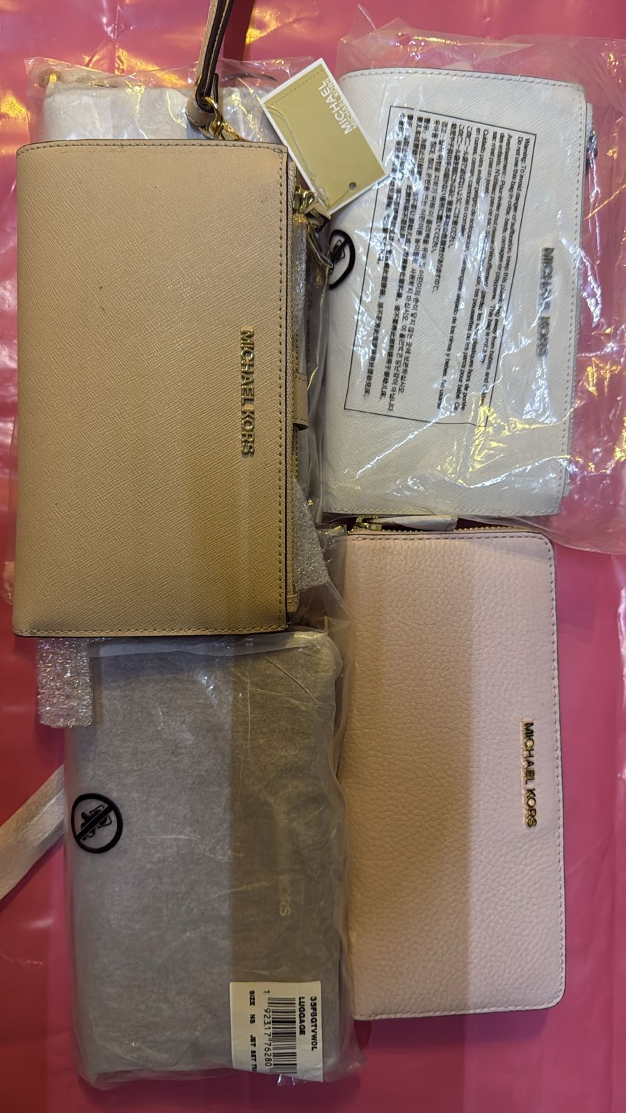 Michael Kors Cartera - Pink Beauty