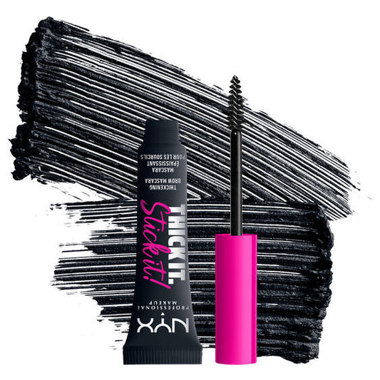 NYX THICK IT. STICK IT! MASCARA DE CEJAS "BLACK"