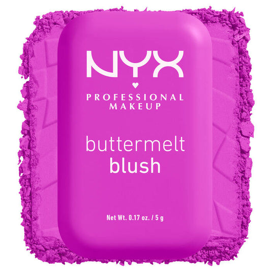 NYX PROFESSIONAL MAKEUP Buttermelt blush Tono MY BUTTA HALF Cool Pink
