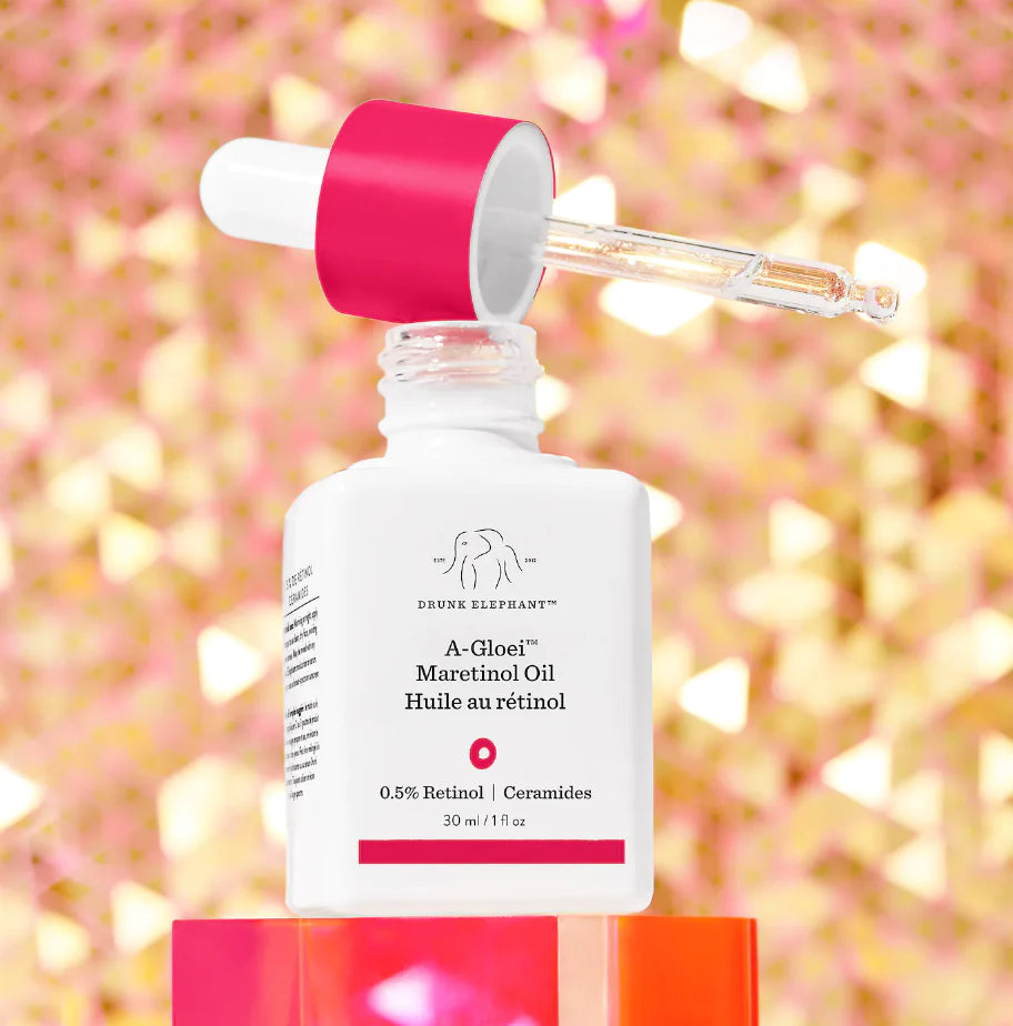 DRUNK ELEPHANT A-Gloei™ Maretinol Oil 30ml - Pink Beauty