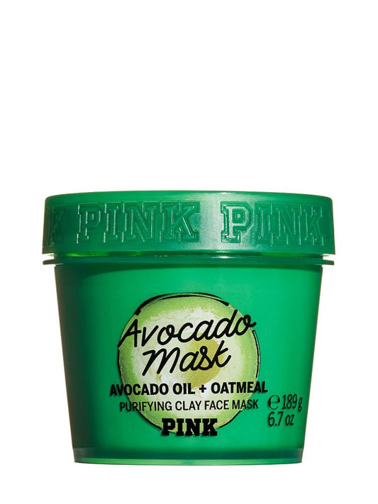 Pink Avocado Oil + Oatmeal Purifying Clay Face Mask (189 G)