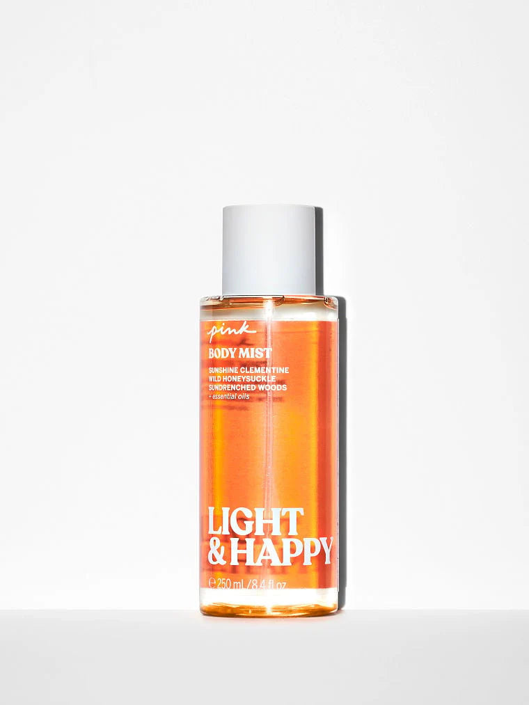 PINK LIGHT &amp; HAPPY BODY MIST 250mL - Pink Beauty