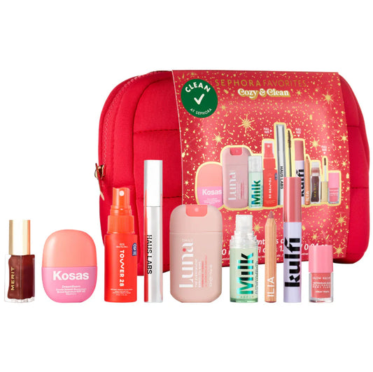 Sephora Favorites Cozy & Clean Makeup Value Set