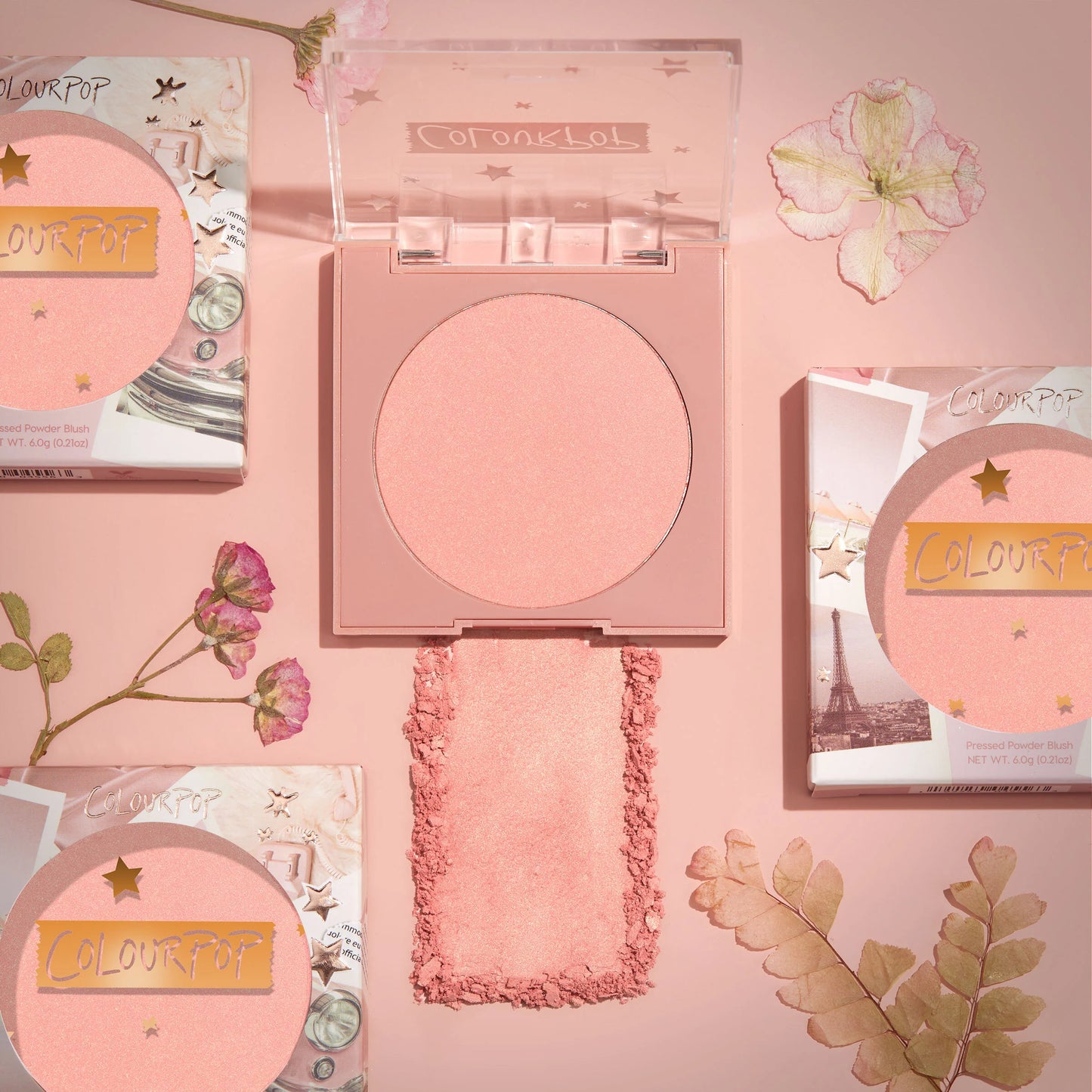 COLOURPOP PRESSED POWDER BLUSH tono WISH ME LUCK 6grs