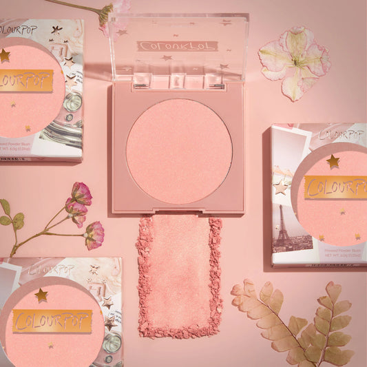 COLOURPOP PRESSED POWDER BLUSH tono WISH ME LUCK 6grs