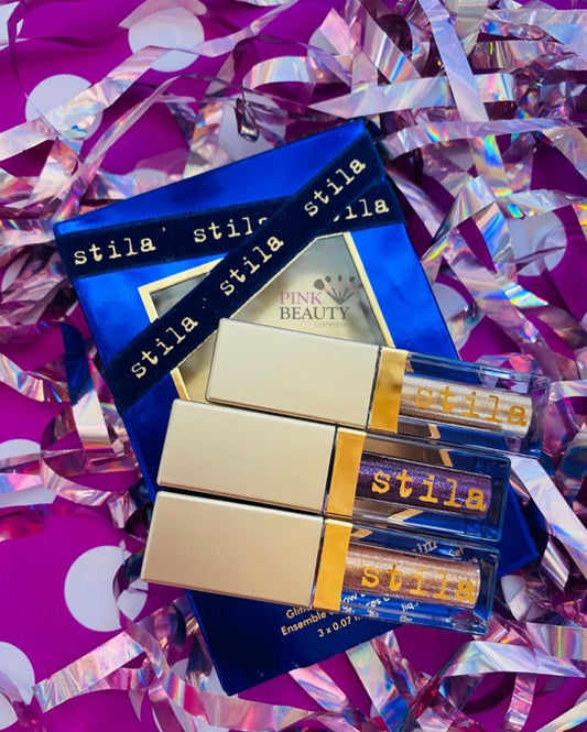 STILA THE HIGHEST REALM GLITTER &amp; GLOW LIQUID EYE SHADOW SET