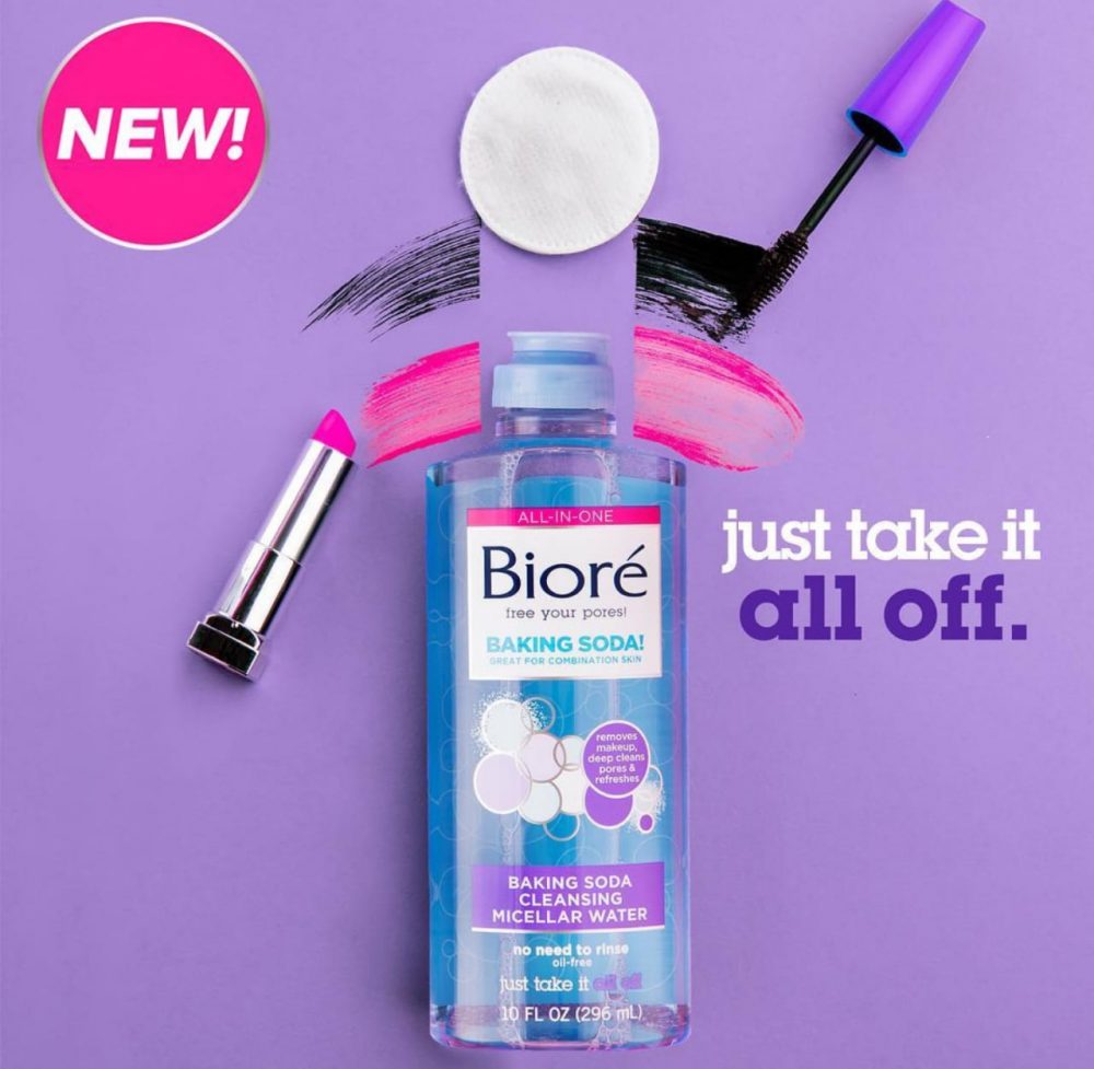 Biore Baking Soda Cleansing Micellar Water 296 Ml