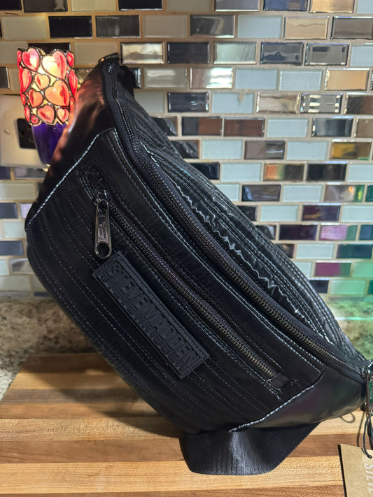 STEVE MADDEN BLACK SLING