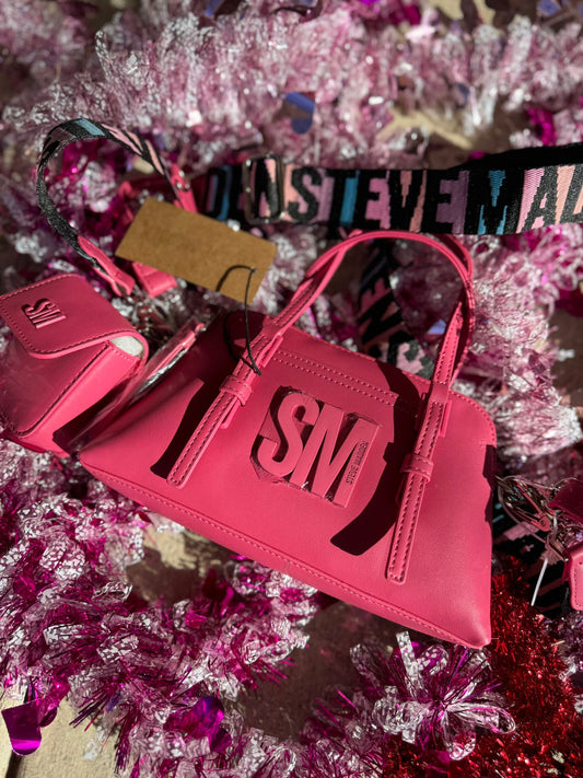 STEVE MADDEN CANDY PINK CROSSBODY