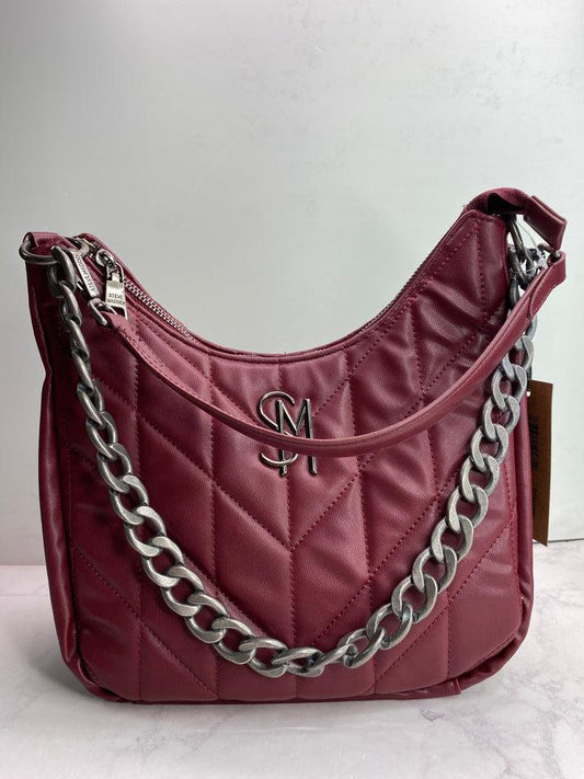 STEVE MADDEN CHEVY RED SHOULDER BAG