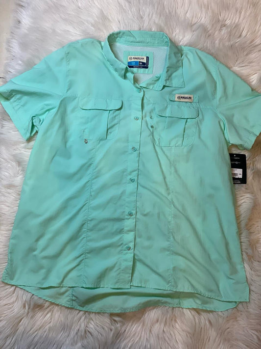 Magellan Blusa manga corta Color “Beach glass” – Talla “XXL”