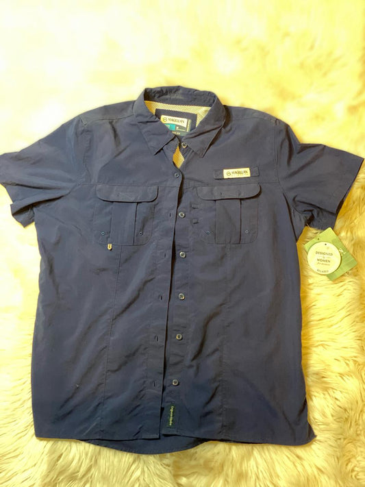 Magellan Blusa manga corta Color “Medieval blue” – Talla “M”