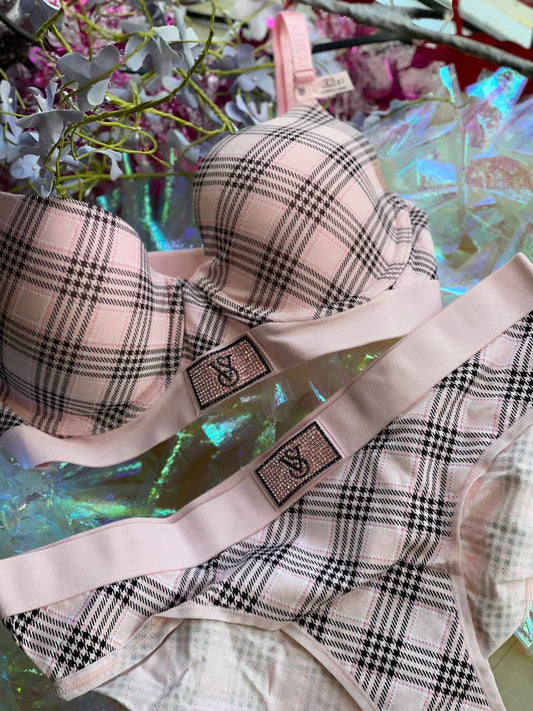 Victoria's Secret Conjunto Color Rosa Talla L