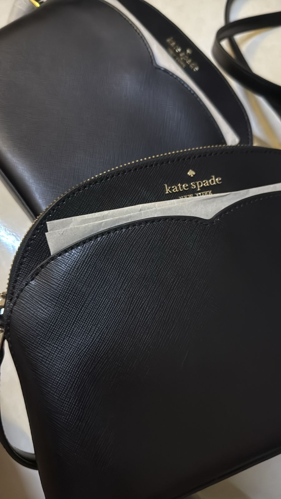 Kate Spade Bolsa Negra - Pink Beauty