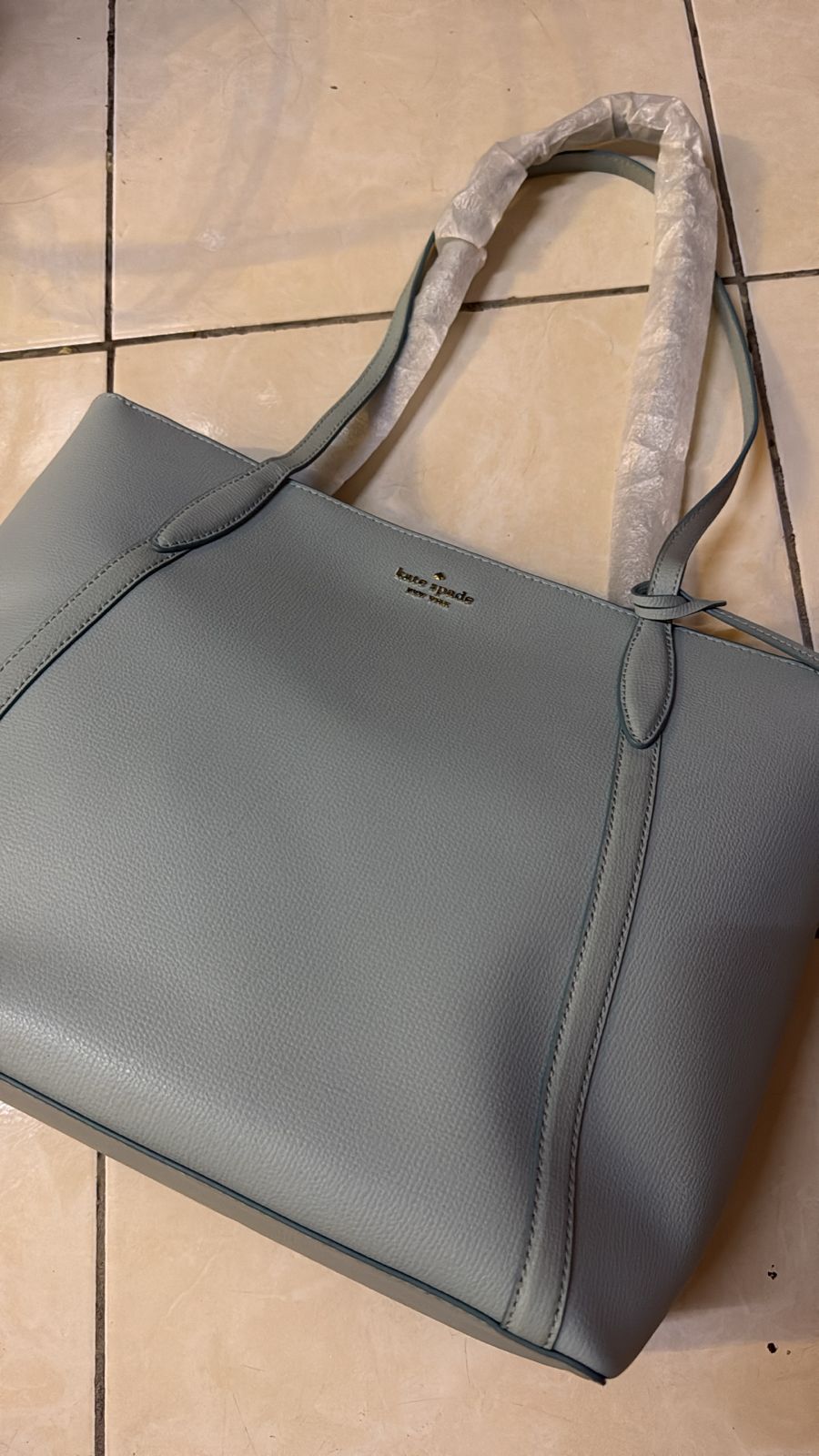 Kate Spade Bolsa Gris Gde - Pink Beauty