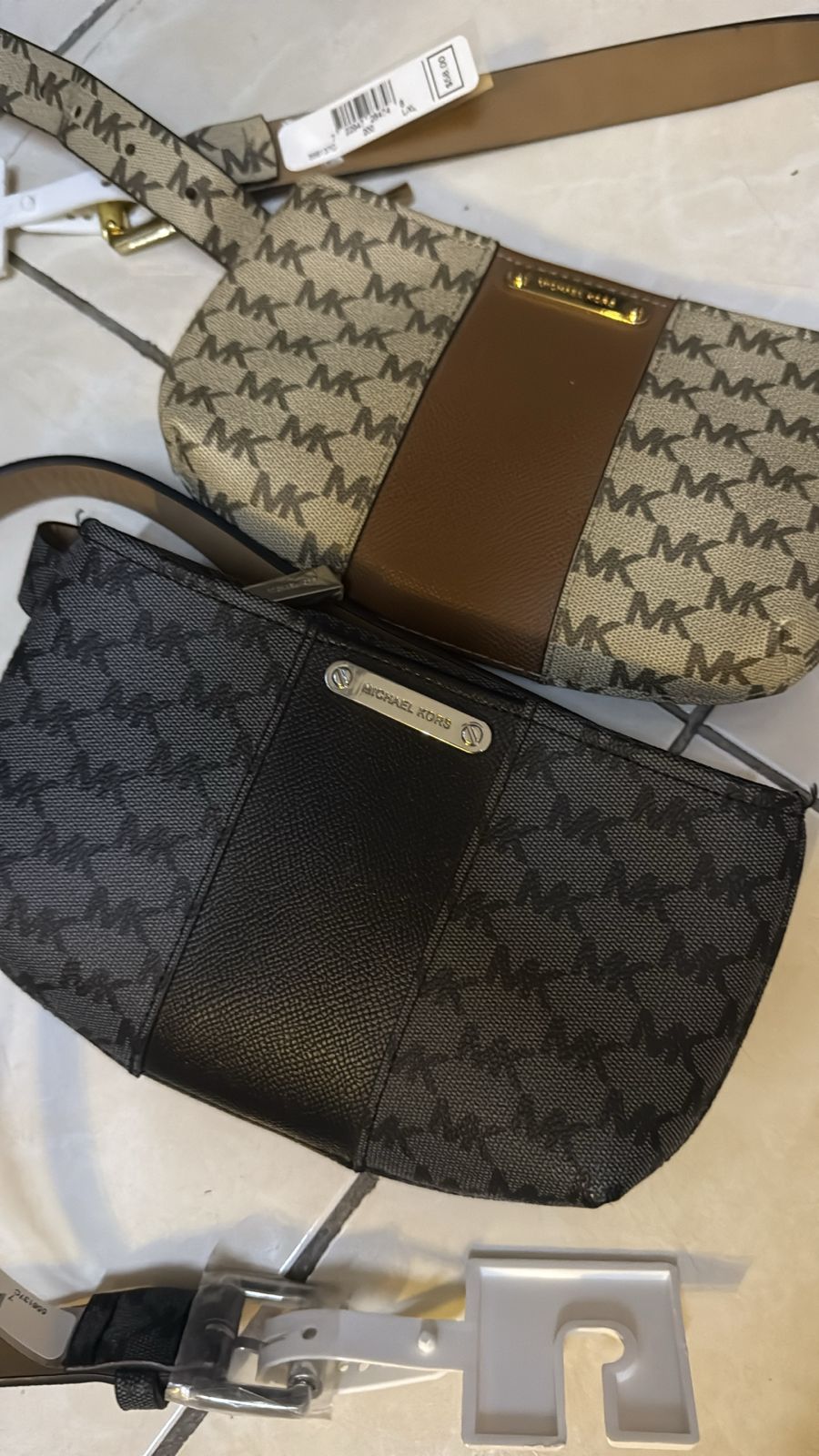 Mk Michael Kors Bolsa Cinto Belt - Pink Beauty