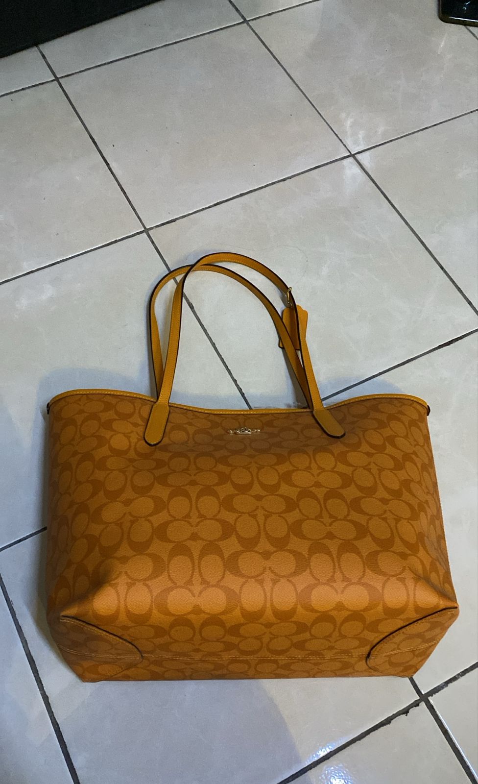 Coach Bolsa Naranja - Pink Beauty