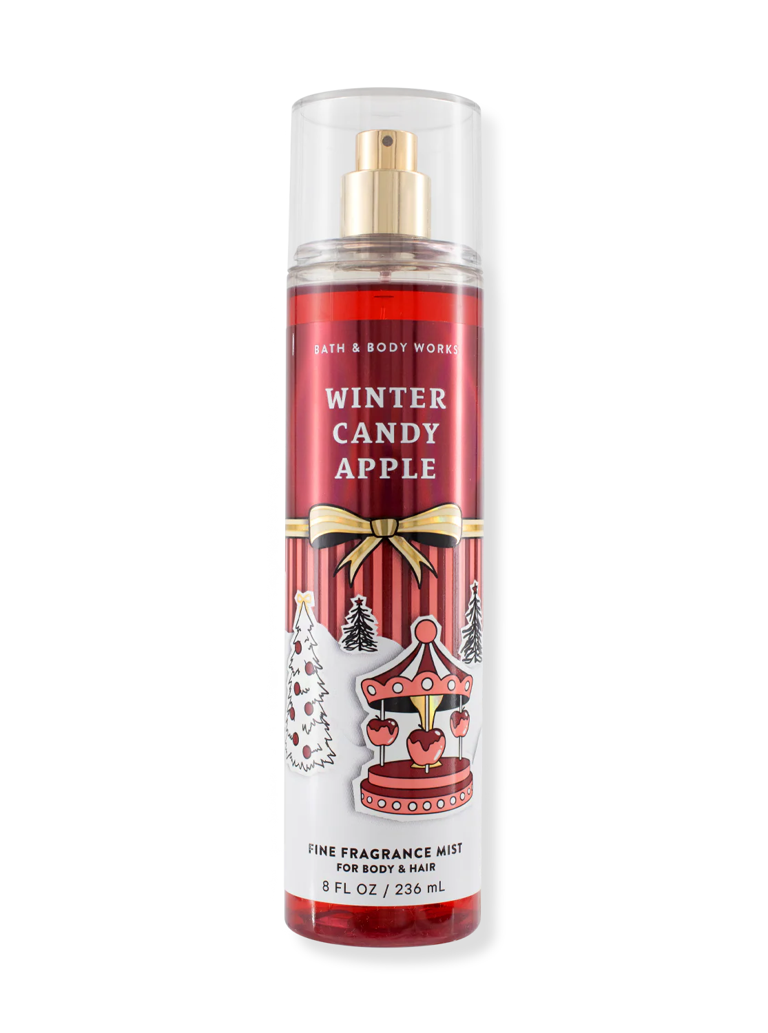 Bath & Body Works Winter Candy Apple Fine Fragrance Mist 236 ml - Pink Beauty