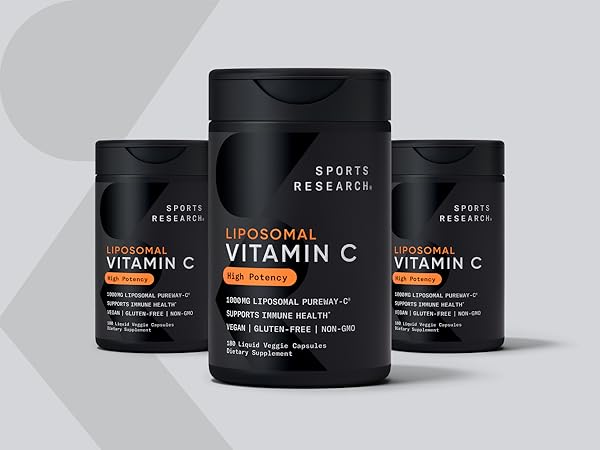 Sport's Research Liposomal Vitamin C 120 liquid caps