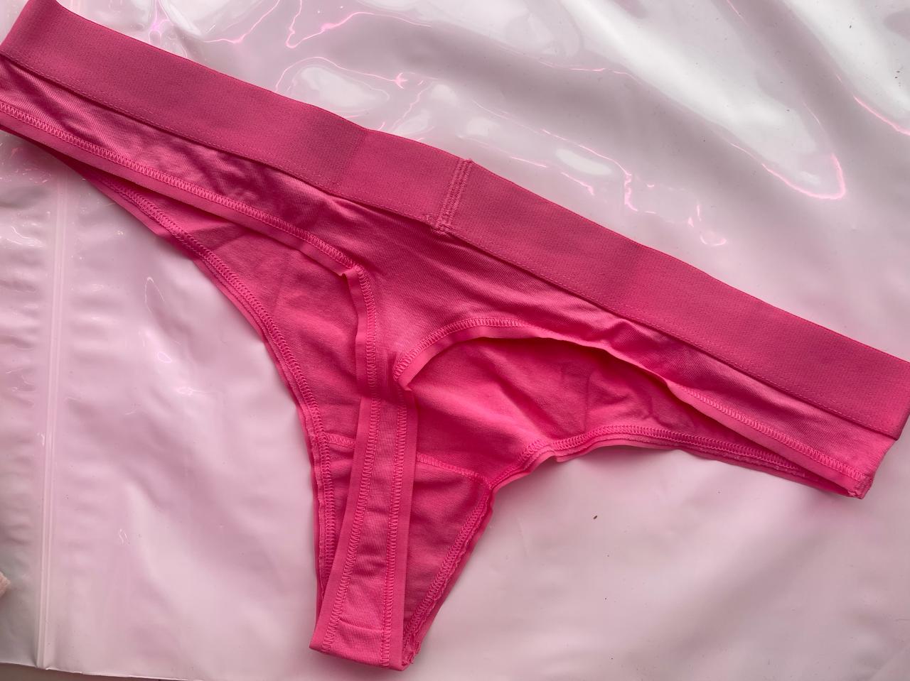 Victoria's Secret Shine Panty Thong Talla L