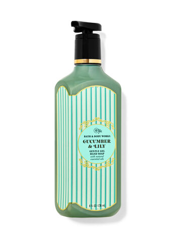 Bath y body works gentle gel hand soap  Cucumber y lily 236 ml