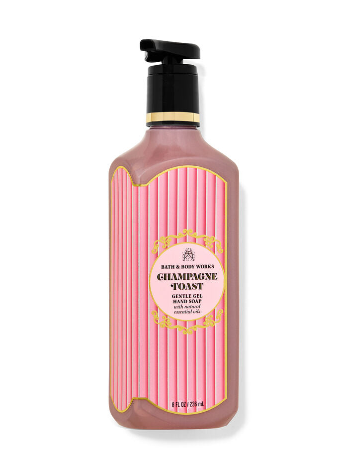 BATH AND BODY WORKS gentle gel hand soap champagne toast 236 ml - Pink Beauty