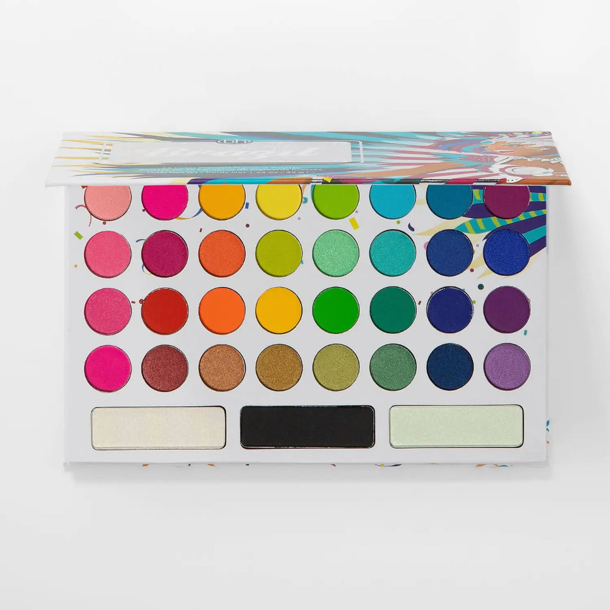 Bh Paleta De Pigmentos de 35 Colores - Take Me Back To Brazil - Pink Beauty