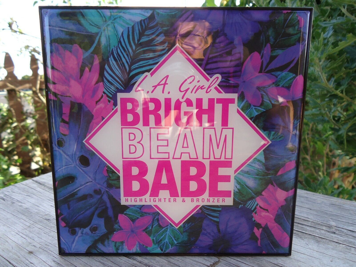L.a Girl Bright Beam Babe Highlighter And Bronzer - Pink Beauty